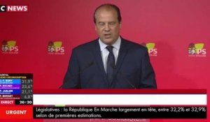 Législatives 2017 : Jean-Christophe Cambadélis constate un "recul sans précédent" de la gauche