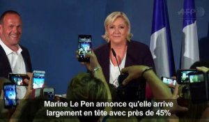 Marine Le Pen appelle ses partisans à se mobiliser