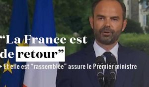 Édouard Philippe : "La France est de retour" après les résultats du 1er tour des législatives