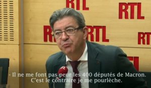 Mélenchon sur RTL : les candidats REM, des "bizuts dont la plupart d'entre eux sont des CSP+"