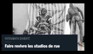 Fatoumaté Diabaté fait revivre les studios de rue des pères de la photographie africaine