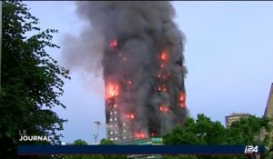 Incendie à Londres : Au moins 30 blessés