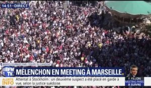 Mélenchon à Marseille: "L’immigration est toujours un exil forcé, une souffrance"