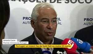 Portugal : "La plus grande tragédie de ces dernières années sur le front des incendies de forêt", déclare le Premier ministre