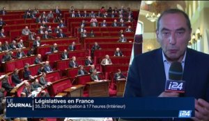Législatives en France: le taux de participation atteigne 35,33% à 17h