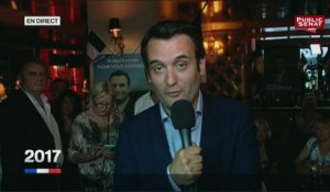 Florian Philippot :" La vague Macron est plutôt une vaguelette vu le niveau énorme de l'abstention"