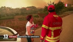 Incendie meurtrier au Portugal : la détresse des survivants