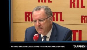Richard Ferrand n'utilisera pas son immunité parlementaire (vidéo)