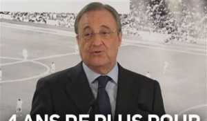 Florentino Pérez est réélu président de Real Madrid