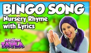 BINGO Dog Song for Children | Nursery Rhymes with Lyrics | Kids Songs on Tea Time with Tayla