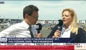 "Le Salon du Bourget est avant tout un moment institutionnel pour Arianespace", Stéphane Israël - 20/06