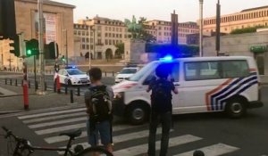 La grand-place de Bruxelles et la gare centrale évacuées, la situation "sous contrôle"