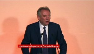 François Bayrou : "nous n'avons jamais eu d'emplois fictifs au MoDem"