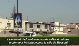 A Mossoul, réactions après la destruction d'1 minaret symbolique