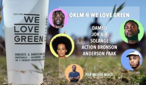 WE LOVE GREEN 2017 (Damso, Jok'Air, Solange, Anderson Paak, Action Bronson...)