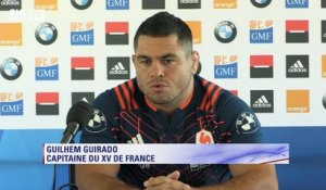 XV de France - Guirado : "On a à cœur de gagner"