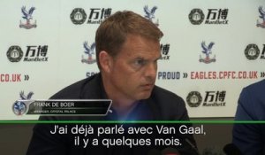 Crystal Palace - De Boer conseillé par Van Gaal