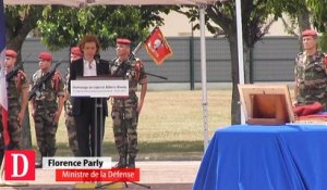 La ministre de la défense rend hommage au 1re classe Riveta du RCP de Pamiers