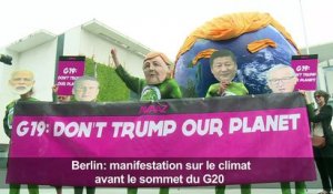 Berlin: manifestation sur le climat avant le sommet du G20