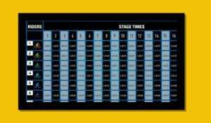 Cyclisme - Tour de France - Guide : La plaque de cadre