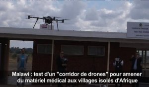 Malawi: un "corridor de drones" pour amener du matériel médical