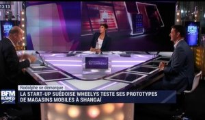 Rodolphe se démarque: La start-up suédoise Wheelys teste ses prototypes de magasins mobiles à Shanghai - 01/07