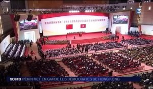 Pékin : les mises en garde contre les démocrates de Hong Kong