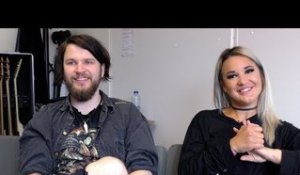 The Charm The Fury interview - Caroline and Mathijs @Pinkpop (English)