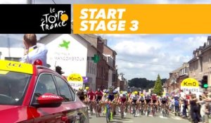 Départ / Start - Étape 3 / Stage 3 - Tour de France 2017