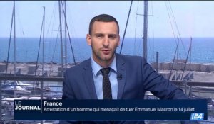 France: Arrestation d'un homme qui menaçait de tuer Emmanuel Macron le 14 juillet