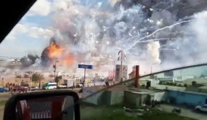 Explosion d'une usine de feux d'artifices au Mexique... en musique !