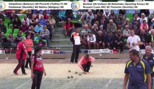 Demi-finales M1 et F1, Sport Boules, France Doubles, Feurs 2017