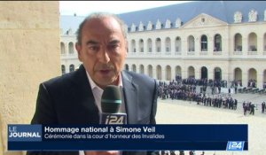 Cérémonie d'hommage national à Simone Veil