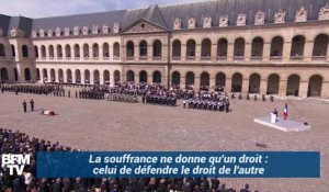 Macron: "Les combats de Simone Veil ne sont pas des victoires acquises"