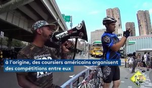 Les "alleycats" : des courses de vélo urbain à Paris et à Lyon