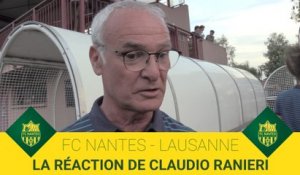FC Nantes - Lausanne Sport : la réaction de Claudio Ranieri