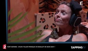 Fort Boyard : Sylvie Tellier se retrouve en bikini avec des grenouilles et des rats ! (vidéo)