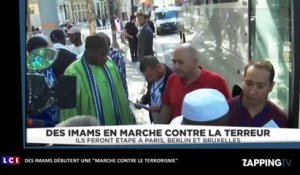 Des imams entament une "marche contre le terrorisme" au départ des Champs-Élysées à Paris (vidéo)