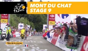 Barguil en tête au Mont du Chat / Barguil first at the Mont du Chat - Étape 9 / Stage 9 - Tour de France 2017