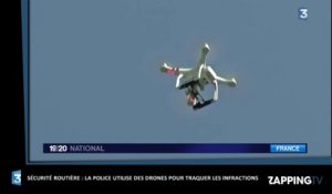 La police teste des drones pour traquer les infractions sur l’autoroute (vidéo)