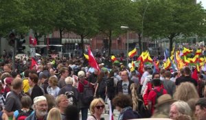 G20: des milliers de manifestants de nouveau à Hambourg