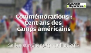 VIDEO. Selles-sur-Cher ( 41). Commémorations du centenaire de l'arrivée des camps américains en Sologne
