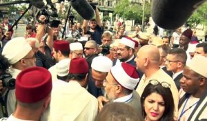 La marche des musulmans contre le terrorisme à Bruxelles