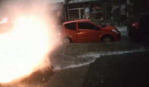 Paris : la bouche EDF explose violemment à cause des inondations