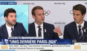 Paris 2024: Emmanuel Macron évoque une participation de l'Etat "d'environ 1 milliard" au projet
