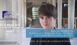 Itw de Blanche SEGRESTIN (Mines ParisTech) - Industrie : moteur de croissance - cese