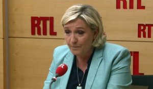 Divisions au sein du FN : "Les gens n'attendent pas des ragots journalistiques", dit Marine Le Pen