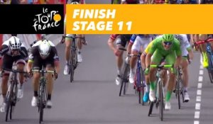 Arrivée / Finish - Étape 11 / Stage 11 - Tour de France 2017