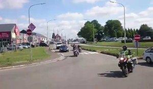 Défilé de motards pour Kylian, jeune homme de 16 ans décédé sur son scooter