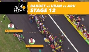 Bardet vs. Uran vs. Aru - Étape 12 / Stage 12 - Tour de France 2017